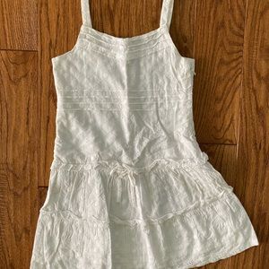 Girls white dress